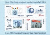 Romania, LP 1586/2002, 50 de ani IFSDA, bloc, MNH