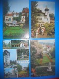 HOPCT LOT 3929 - 4 CARTI POSTALE-GOVORA -JUD- VALCEA-CIRCULATE, Circulata, Printata