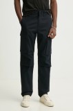 G-Star pantaloni bărbați, culoarea bleumarin, drept, D24309-D305