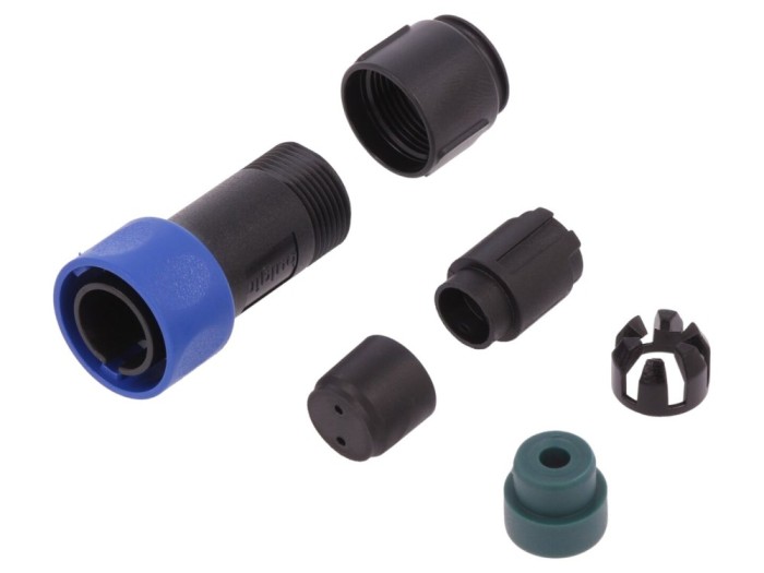 Conector circular tată 2 pini, IP68