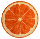 Cumpara ieftin Covor Rotund Camera Copii Model Orange 11173-160, Marime 67 x 67 cm, Portocaliu, Inaltime Fir 9 mm, Antialergic, Polipropilena, Gradinita, Cresa, Loc, KOLIBRI