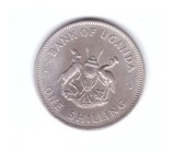 Moneda Uganda 1 shillings 1968, stare buna, curata