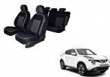 Cumpara ieftin Set huse scaune dedicate Nissan Juke 2010-2019 Premium (Bancheta fractionata )