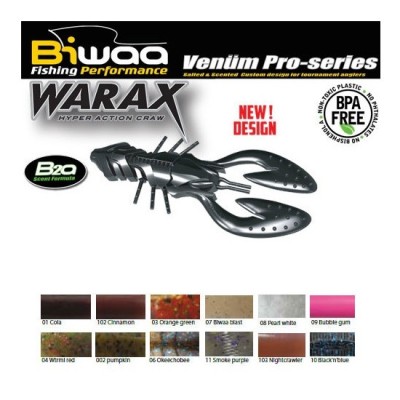 Shad Biwaa Warax 10 cm culoare Watermelon Red foto