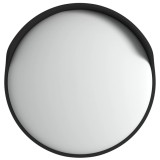 Cumpara ieftin Oglinda convexa de exterior, neagra, &Oslash;60 cm, policarbonat