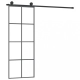 Cumpara ieftin Usa glisanta cu set feronerie, 76x205 cm, sticla ESG/aluminiu