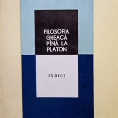 Filosofia greaca pana la Platon - Indicii