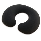 Perna Gonflabila pentru Tetiera, Intex BS68675, PVC si Velur, 36 x 30 x 10 cm, Negru