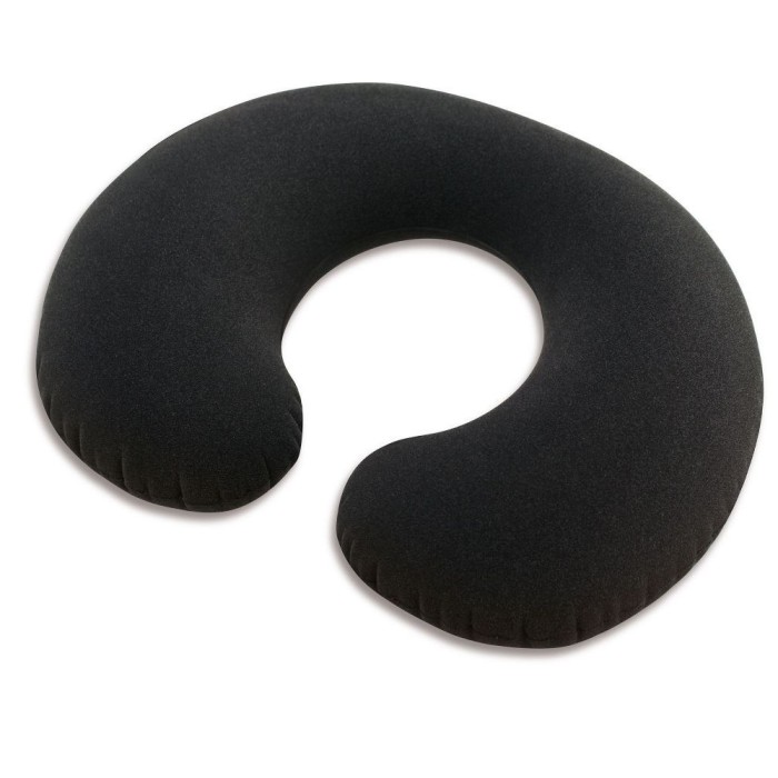 Perna Gonflabila pentru Tetiera, Intex BS68675, PVC si Velur, 36 x 30 x 10 cm, Negru, ConceptSeller
