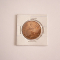 M3 C50 - Moneda foarte veche - Anglia - one penny - 1965