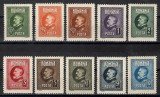 Romania 1926, LP 74a - A 60-a aniversare Ferdinand I, 4 val. cu sarniera, MNH/MH, Nestampilat