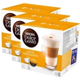 Set 3 x Capsule Nescaf&eacute; Dolce Gusto Latte Macchiato, 48 capsule, 549.6g