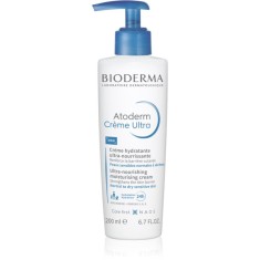 Bioderma Atoderm Cr&eacute;me Ultra Cremă nutritivă de corp pentru piele normală, sensibilă și uscată fara parfum 200 ml