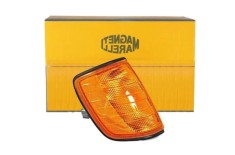 Lampa semnalizare fata Mercedes W124/E-Class, 08.1989-06.1996, montare fata, dreapta, Tip=USA; P21W; galben; Omologare: SAE; MAGNETI MARELLI