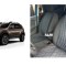 Huse textil - piele romburi Dacia Duster 2010-2017 Negru+Albastru &reg; ALM