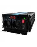Invertor 12Vdc-230Vac 1000W+USB sinus pur TED