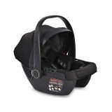 Scoica auto, Lorelli Aria Luxe, panou de ventilatie, tetiera reglabila, maner reglabil, 0-15 luni, 40-87 cm, Black Jasper