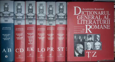 Dictionarul general al literaturii romane foto