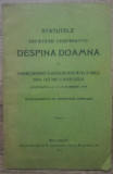 Statutele Societatei Cooperative Despina Doamna// 1912