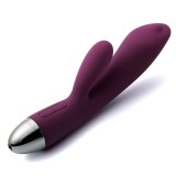 Trysta - Vibrator iepuraș, mov, 19 cm, Orion