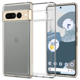 Husa Spigen Ultra Hybrid pentru Google Pixel 7 Pro Transparent, Carcasa