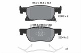 Set placute frana TEXTAR 2234201