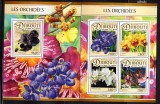 DJIBOUTI 2017, Flora, Orhidee, serie neuzata, MNH