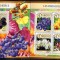 DJIBOUTI 2017, Flora, Orhidee, serie neuzata, MNH