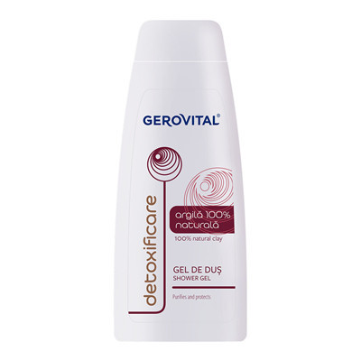 Gel De Dus, Gerovital, Argila, 400 ml foto