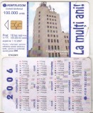Bnk card Cartela telefonica 2005 - Palatul Telefoanelor 1 - RO-ROM-0310A