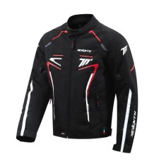 Geaca (jacheta) barbati Racing Seventy iarna model SD-JR65 Piston culoare: negru/rosu/alb, 4XL