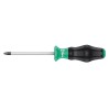 Surubelnita Pozidrive Wera 1355 PZ2 x 100mm, Kraftform, Varf Black