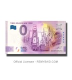 !!! RARR : 0 EURO SOUVENIR - S.U.A. , NEW YORK , TIMES SQUARE - 2022.1 - UNC