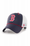 47brand sapca MLB Boston Red Sox culoarea albastru marin, cu imprimeu, 47 Brand