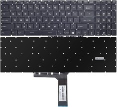 Tastatura Laptop, MSI, Gaming GS75, WS75, MS-17G1, MS-17G2, MS-17G3, 8SE, 8SF, 8SG, 9SD, 9SG, 9SF, 9SE, 10SE, 10SF, iluminata, conector RGB 40 pini, l