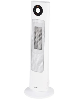 Aeroterma ceramica turn cu umidificare ECG KT 300 HM, 1200/2000W, LCD foto