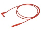 Cablu de măsurare 19A 1kV 1,5m roșu