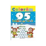 Colorăm 95 imagini de iarnă - Paperback brosat - *** - Erc Press