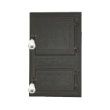 Cumpara ieftin Usa dreptunghiulara pentru soba, model STRUGURE, neagra, 295 x 465 mm
