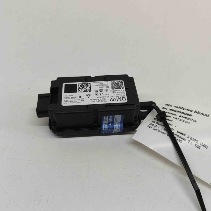Alt modul de control BMW 3 G20, G28 2023 OEM: 7928682,A3C09598904,7812D-FBD4 29998988