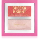 bellaoggi Cheek &amp; Bright blush pentru iluminare culoare Posh Rose 5 g