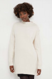 Cumpara ieftin Answear Lab pulover femei, culoarea bej, cu turtleneck