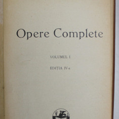 OPERE COMPLETE de AL. ODOBESCU , VOLUMUL I , 1929