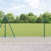 &Icirc;ngrădire cu st&acirc;lpi Verde 1.2 x 10 m Oțel