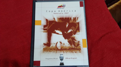 Program Copa America 2007 foto