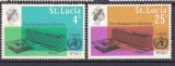 DB1 Santa Lucia 1965 OMS Noul Sediu 2 v. MNH, Nestampilat