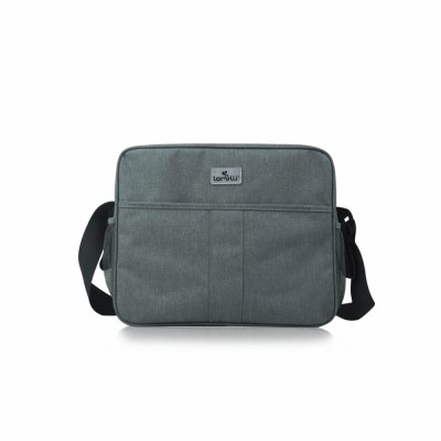 Geanta accesorii bebe, compartimentata, Lorelli (Model / Culoare: Pink &amp;amp;amp; Grey) foto
