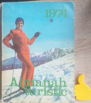 Almanah Turistic 1974 foto