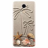 Husa silicon pentru Huawei Enjoy 7 Plus, Beach Sand