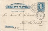 CP872N Bilhete postal 40 reis Brazil, 1884